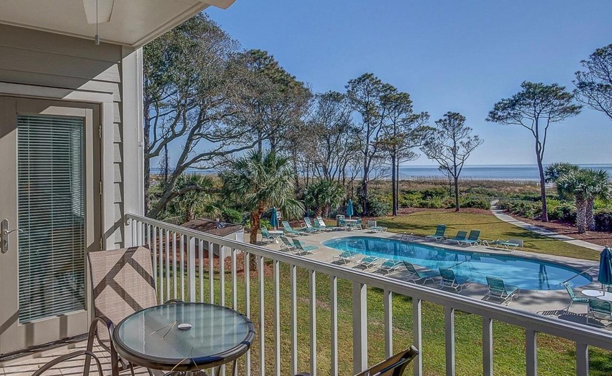 Direct Oceanfront Private Villa Overlooking Pool/Beach - South Forest Beach - Right Next To Coligny Plaza Hilton Head Island Exteriör bild