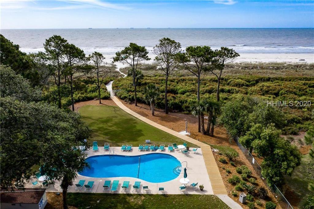 Direct Oceanfront Private Villa Overlooking Pool/Beach - South Forest Beach - Right Next To Coligny Plaza Hilton Head Island Exteriör bild